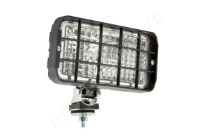 MTZ Lámpa munkalámpa szögletes rácsos vezeték nélkül H3 55W 12V 90×170 mm