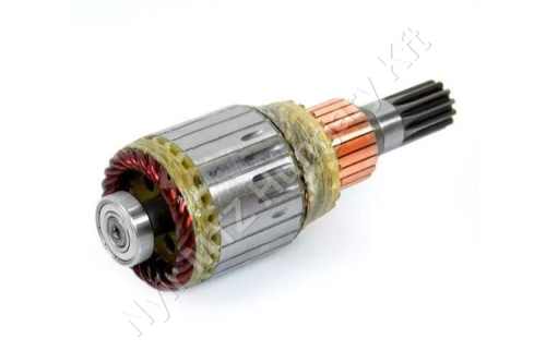 MTZ Önindító forgórész cseh típus 12V 2,7 kW-os önindítóhoz_18070 MTZ Önindító forgórész cseh típus 12V 2,7 kW-os önindítóhoz_18070