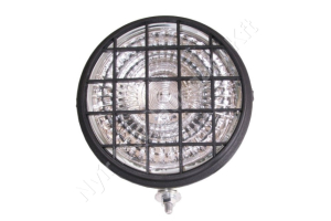 MTZ Lámpa munkalámpa kerek lapos fém házas rácsos H3 55W 12V D=158 mm Original MTZ Lámpa munkalámpa kerek lapos fém házas rácsos H3 55W 12V D=158 mm Original