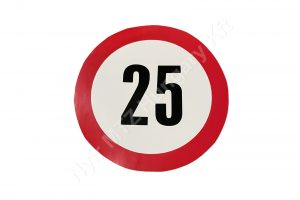 MTZ Felirat 25 km/h kicsi