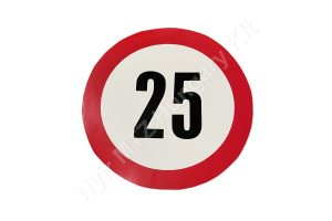 MTZ Felirat 25 km/h nagy