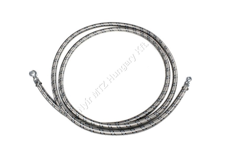 MTZ Üzemanyag túlfolyócső fém flex új típus L=2600 mm d=10/14
