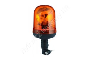 Figyelmeztető fényjelzés sárga villogó 12/24V 55/70W 128×275 mm csavaros rögzítés halogén Figyelmeztető fényjelzés sárga villogó 12/24V 55/70W 128×275 mm csavaros rögzítés halogén