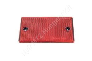 Prizma téglalap piros csavaros 65×115 mm