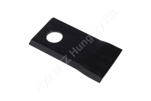 Fűkasza késpenge jobb 98x48x4 mm, Ø19 mm-es furat, Fella/Fortschritt