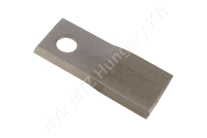 Fűkasza késpenge jobb 118x48x4 mm, Ø19 mm-es furat, Fella
