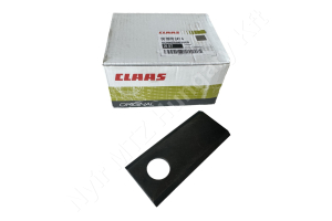 Fűkasza késpenge bal/jobb 96x40x3 mm, Ø19 mm-es furat, Claas Original