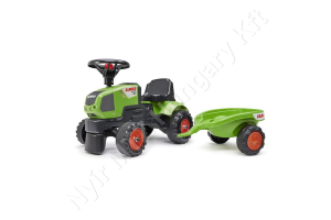 Claas traktor pótkocsival babáknak