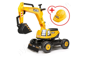 JCB kotró nyitható üléssel és védősisakkal