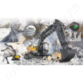 DiggerVolvo EC16E markológép fém, markolókanállal és bontókalapáccsal távirányítós_77345 DiggerVolvo EC16E markológép fém, markolókanállal és bontókalapáccsal távirányítós_77345
