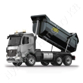 Dömper, Mercedes Benz Arocs fém, Meiller, 2,4 GHz távirányítós_77356 Dömper, Mercedes Benz Arocs fém, Meiller, 2,4 GHz távirányítós_77356