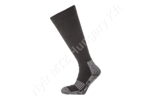 Hosszú thermo zokni 47-50, fekete/szürke