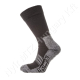 Thermo zokni 43-46, fekete/szürke