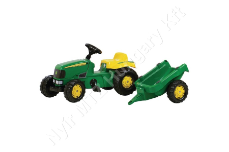 Pedálos traktor pótkocsival, John Deere_76206