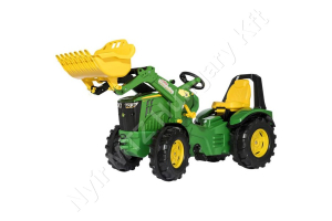 X-Trac John Deere 8400R homlokrakodóval