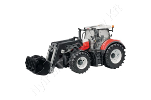 Steyr 6300 Terrus Homlokrakodóval