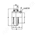 Csapágy UC 315 (YAR 315) Timken_73541 Csapágy UC 315 (YAR 315) Timken_73541