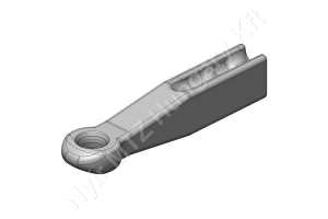 Hegeszthető profilos vonószem 80×65 mm d=40 mm L= 424 mm 2 t Scharmüller Hegeszthető profilos vonószem 80×65 mm d=40 mm L= 424 mm 2 t Scharmüller