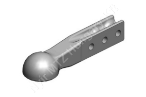 Hegeszthető profilos vonószem 80×60 mm K80 L= 437 mm 2 t Scharmüller Hegeszthető profilos vonószem 80×60 mm K80 L= 437 mm 2 t Scharmüller