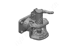 Automata vonóhorog peremes 140×80 mm d=38mm Scharmüller