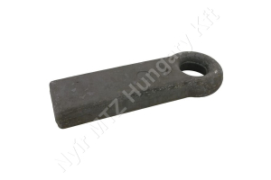 Hegeszthető vonószem erősített 90×40 mm L=315 mm 20 t