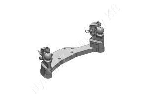 Kényszerkormányzás K50® 45-50 mm-es (TP) rögzítőszerkezettel Scharmüller