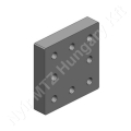 Felhegeszthető lemez 130 x 130 mm Scharmüller_85072 Felhegeszthető lemez 130 x 130 mm Scharmüller_85072