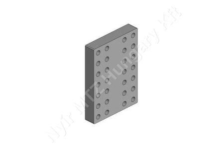 Felhegeszthető lemez 160 x 160 mm  Scharmüller_85075