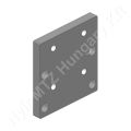 Felhegeszthető lemez 140 x 80 / 90 x 90 mm Scharmüller_85079