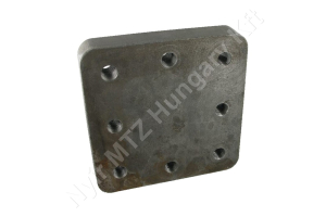 Felhegeszthető lemez 145 x 145 / 160 mm Walterscheid