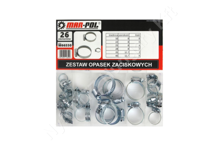 Bilincs készlet 26 db-os MAR-POL_86309