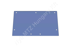 Hátsó ablaküveg 1245x1150x725 mm Zetor