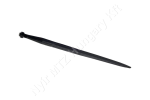 Bálatüske egyenes 36×810 mm M22x1,5 anyával dupla T profil