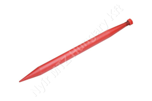 Bálatüske egyenes 50×820 mm M28x1,5 anyával kerek profil