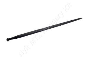 Bálatüske egyenes 36×1100 mm M22x1,5 anyával dupla T profil
