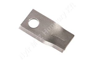 Fűkasza késpenge bal 94x48x3 mm Ø19 mm-es furat, Claas