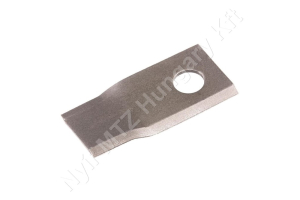 Fűkasza késpenge jobb 100x48x3 mm Ø19 mm-es furat, Niemeyer/Claas