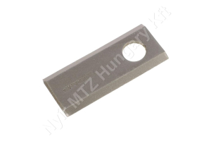 Fűkasza késpenge bal/jobb 96x40x4 mm Ø19 mm-es furat, Claas