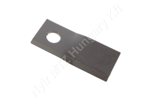 Fűkasza késpenge jobb 115x48x4 mm Ø19 mm-es furat, Claas