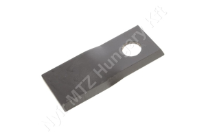 Fűkasza késpenge bal 115x48x4 mm Ø19 mm-es furat, Claas