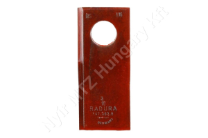 Fűkasza késpenge jobb 94x40x3 mm Ø19 mm-es furat, Krone