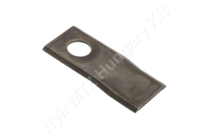 Fűkasza késpenge bal/jobb 108x48x3 mm Ø21 mm-es furat, Galfre/New Holland