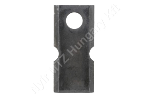 Fűkasza késpenge bal/jobb 110x50x4 mm Ø20,5 mm-es furat, Kongskilde JF/Stoll