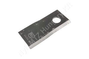 Fűkasza késpenge bal 114x48x4 mm Ø19 mm-es furat, Kongskilde JF/Stoll