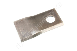 Fűkasza késpenge bal 97x48x4 mm Ø19 mm-es furat, Kongskilde JF/Stoll