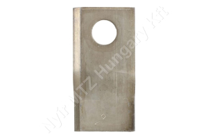 Fűkasza késpenge jobb 97x48x4 mm Ø19 mm-es furat, Kongskilde JF/Stoll