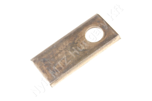 Fűkasza késpenge bal/jobb 96x47x3 mm Ø21 mm-es furat, SIP