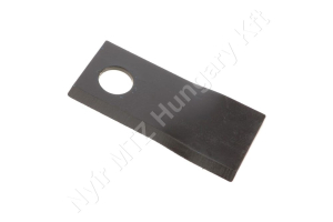 Fűkasza késpenge jobb 112x49x4 mm Ø21 mm-es furat, Pöttinger