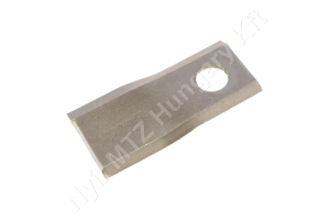 Fűkasza késpenge bal 93x40x3 mm Ø16,25 mm-es furat, Kuhn/John Deere/New Holland/Case