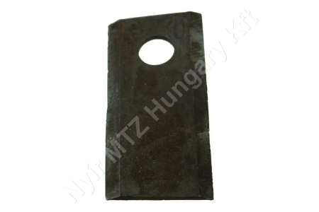 Fűkasza késpenge bal 95x45x3,5 mm Ø16,25 mm-es furat, Kuhn/John Deere/New Holland_96149 Fűkasza késpenge bal 95x45x3,5 mm Ø16,25 mm-es furat, Kuhn/John Deere/New Holland_96149